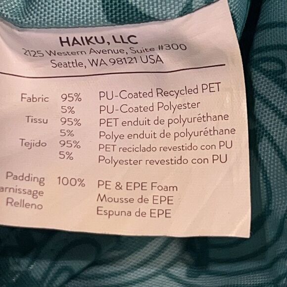 HAIKU Poplar Grey Jaunt Eco-Friendly RFID Blocking Travel Crossbody Bag - Picture 10 of 10